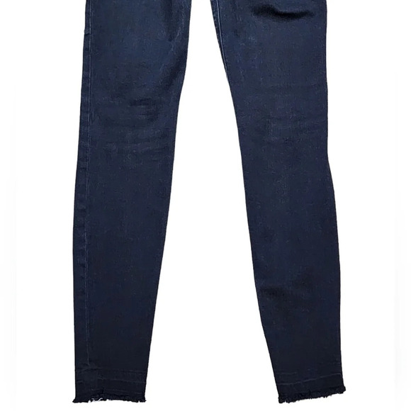 SPANX Vintage Black Distressed Ankle Jeggings - Picture 5 of 8